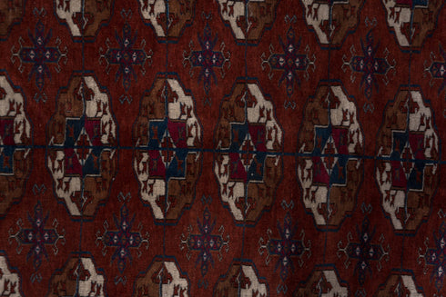 Antique Torkaman Area Rug (10' x 13')